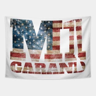 M1 Garand Enthusiast Land of the Free Tapestry