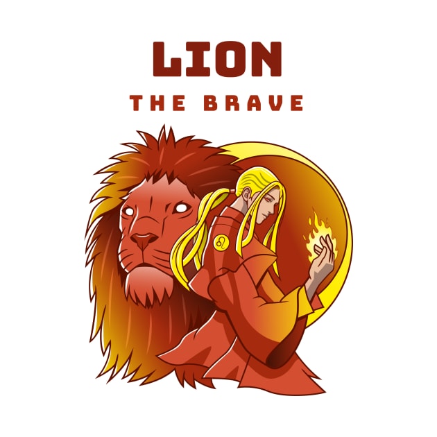 LION THE BRAVE by Creativity Haven