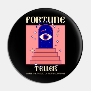 Fortune Teller Mystical Esoteric Pin