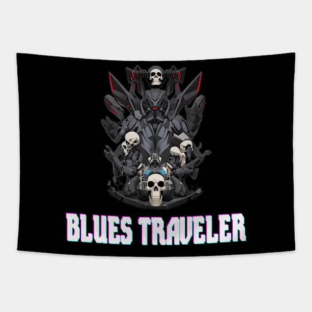 Blues Traveler Tapestry by Maheswara.Momocats