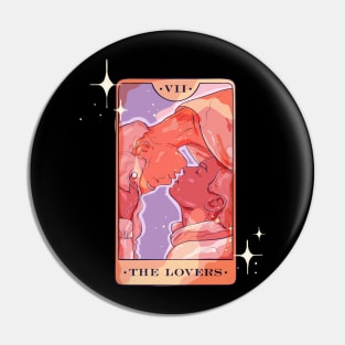 The Lovers Tarot Pin