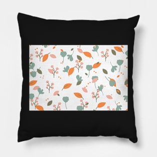 Seasonal Floral Pattern Pillow