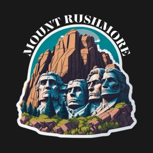 Mount Rushmore National Memorial, South Dakota USA T-Shirt