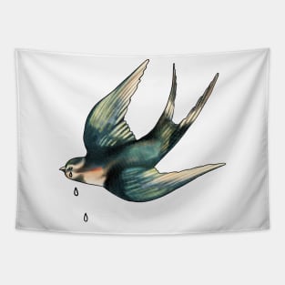 Flying bird Tapestry