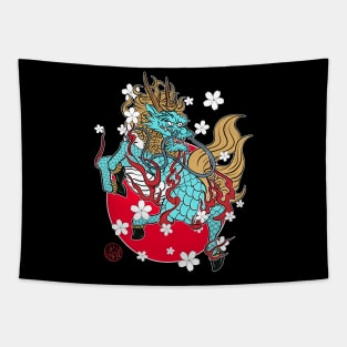 Kirin, the legendary horse of Japan Tapestry