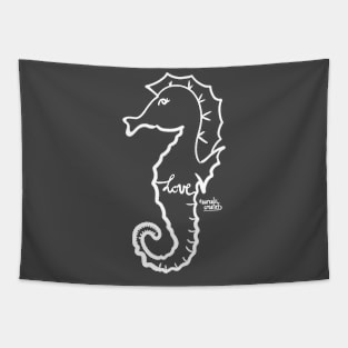 Seahorse love Tapestry