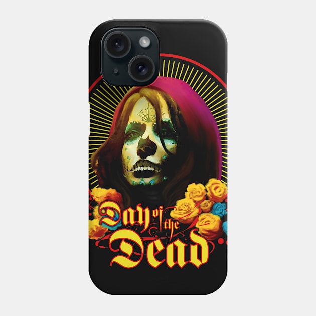 Day of the Dead Phone Case by AlexAraizaArt