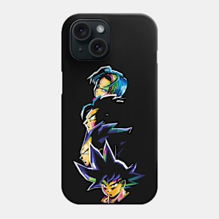 Pop Art Portrait of Super Saiyan Phone Case