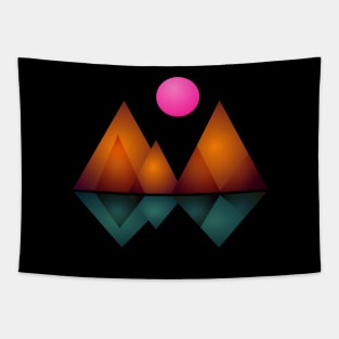 Midnight Mountains Tapestry