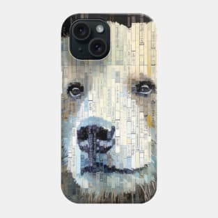 Grizzly Bear Animal Art Decor Paint Phone Case