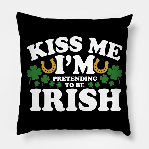 Kiss Me I'm Irish Pillow by oyshopping