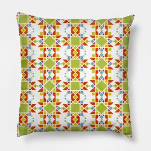 Geometric Lines Native Pattern Pillow