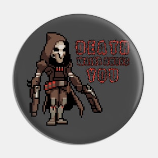 Overwatch - 16-Bit Reaper Quote Pin