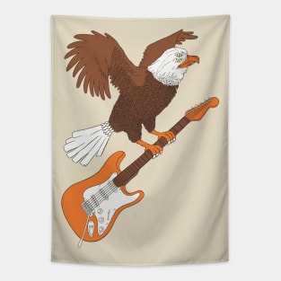 psychedelic eagle Tapestry