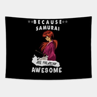 Because Samurai Are Freaking Awesome Rurouni Kenshin Tapestry