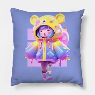 AKBLM - KAWAII 可愛い STYLE ❤ GIRL 女 | CUTE 3D JAPAN ANIME STYLE GIRL Pillow