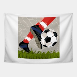 Soccer Player Tapestry