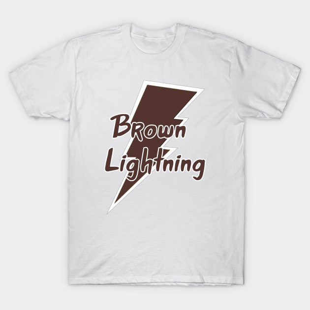 Brown Lightning - New Girl - T-Shirt | TeePublic