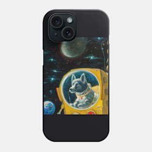 Space Dog Astronaut Laika Phone Case