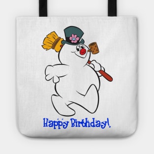 Frosty Happy Birthday! Tote