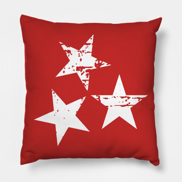 Vintage Tennessee Stars Pillow by Etopix