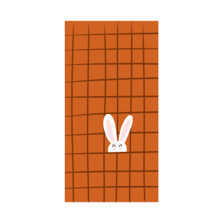 Rabbit in a grid T-Shirt