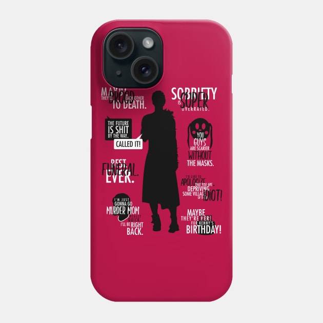 Umbrella Academy: Klaus Phone Case by firlachiel