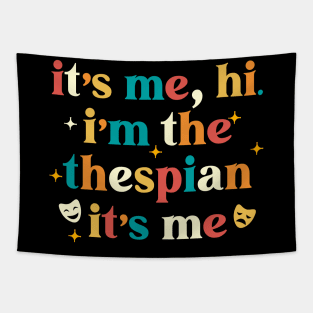 Thespian Funny Theatre Gifts Drama Theater Tapestry