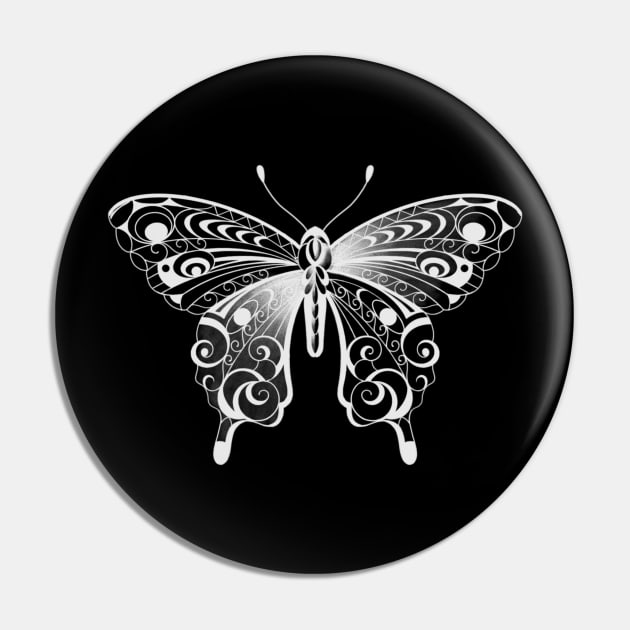 Butterfly design Pin by Rachellily