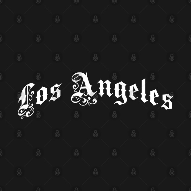 Los Angeles Old English by Poppa's Designs