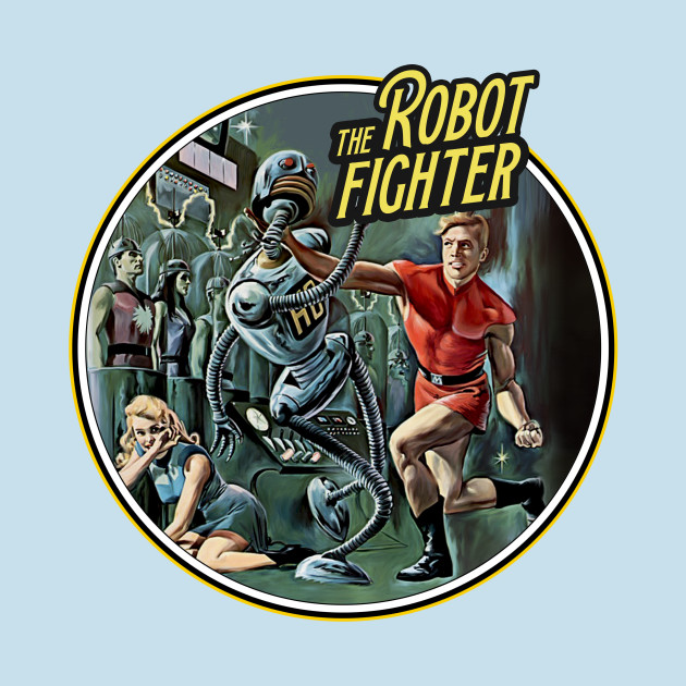 Discover The robot fighter - Robot Fighter - T-Shirt