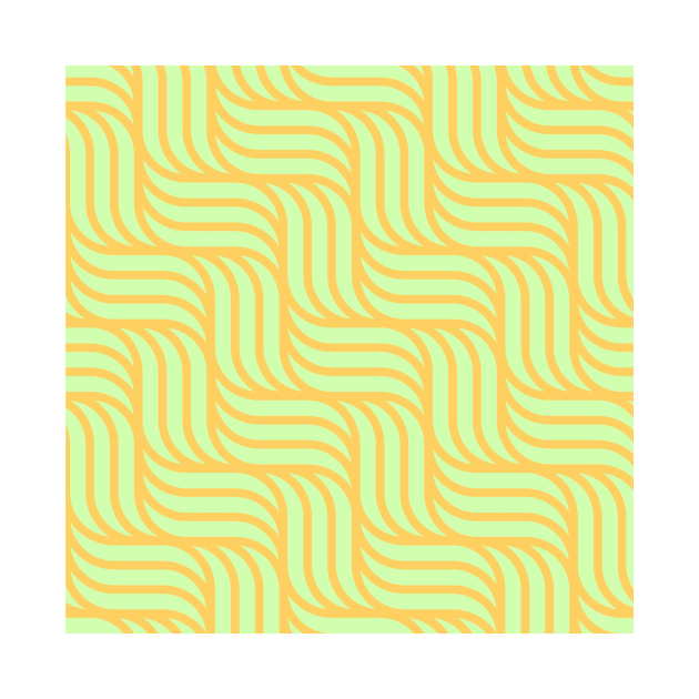 Yellow wave pattern by stupidpotato1