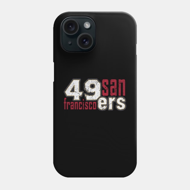 49ers football Phone Case by nowsadmahi