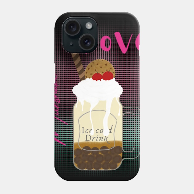 I love milkshake Phone Case by Prince