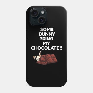 bunny chocolate Phone Case