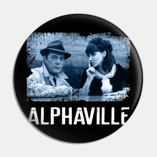 Surreal Cyberpunk Chronicles Alphavilles Classic French New Wave Couture Pin