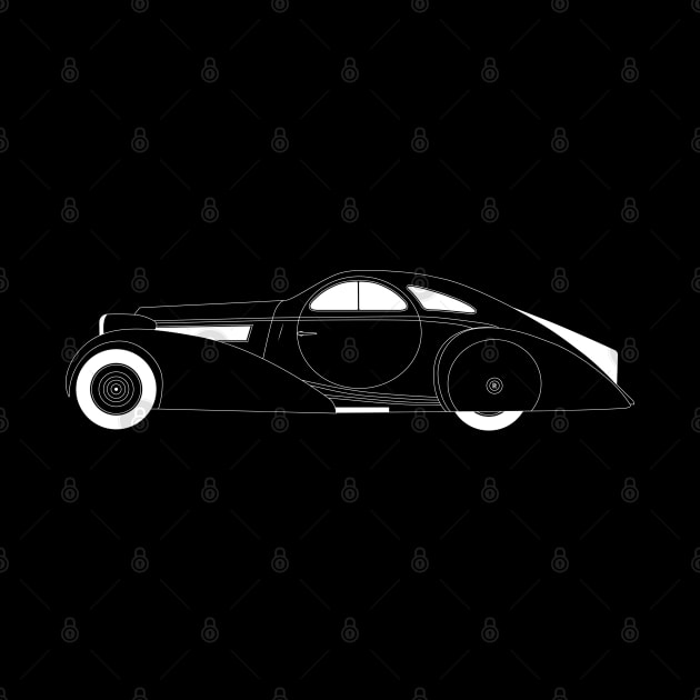 Phantom Coupe White Outline by kindacoolbutnotreally