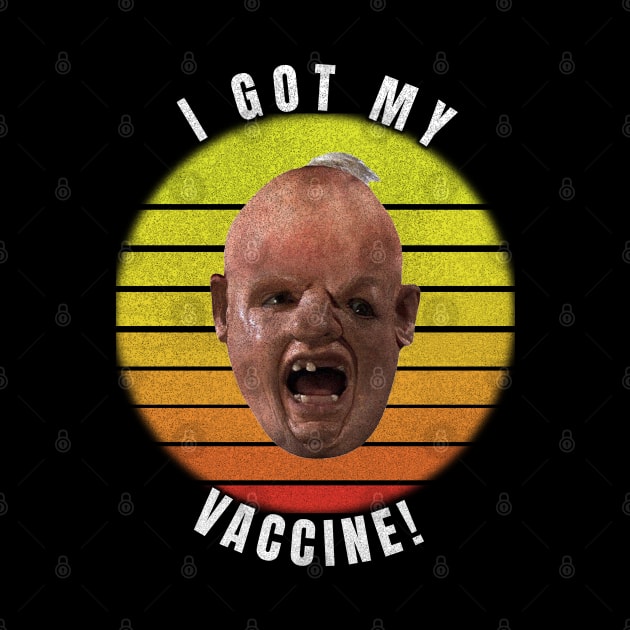 I got my vaccine - distressed by Views of my views