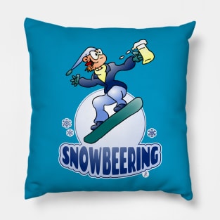 Snowbeering Pillow