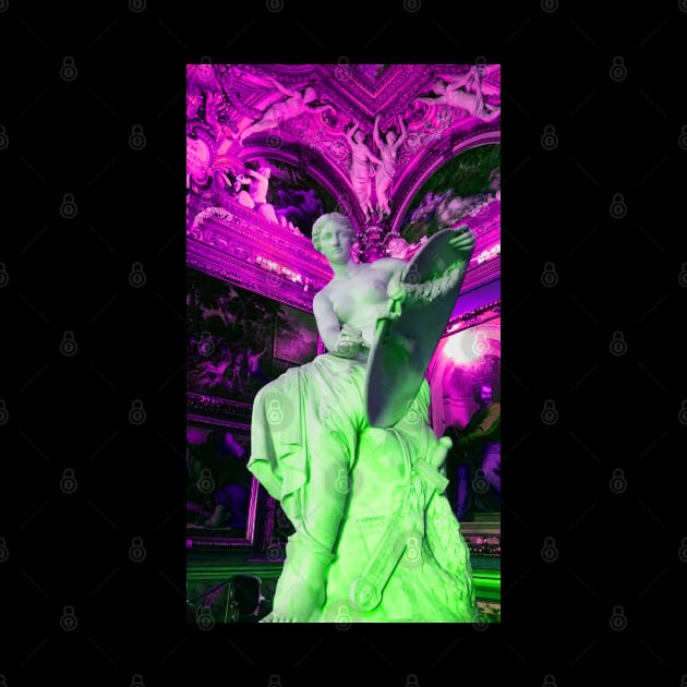 Party in Florence, Italy! Fine Art Statue Photo Edit by F-for-Fab