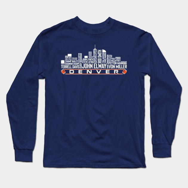 Denver Football Team: Football League T-shirt Every Day 