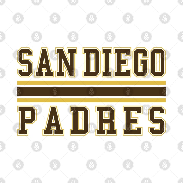 San Diego Padres Baseball by Cemploex_Art