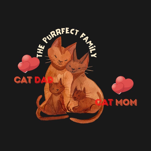 The Perfects Cat Family by NICHE&NICHE