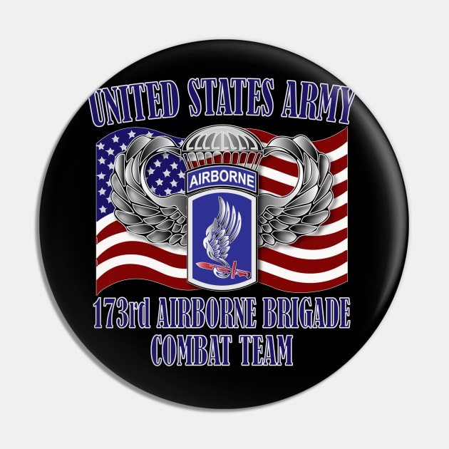 173rd Airborne Brigade Combat Team Pin by Relaxed Lifestyle Products