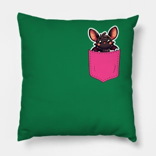 Kawaii Bat in Pocket Pillow