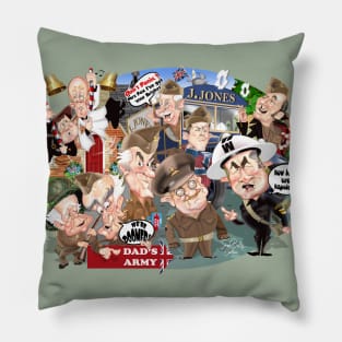 Dads Army Collective Pillow