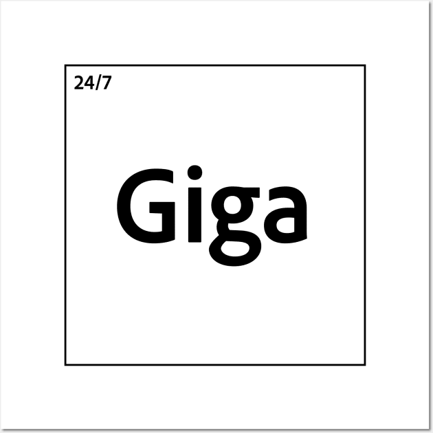 GigaChad kiss | Giga Chad | Metal Print