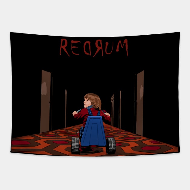 REDRUM Tapestry by PCMdesigner