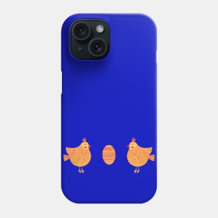 The chickens and the egg, version 2 Phone Case
