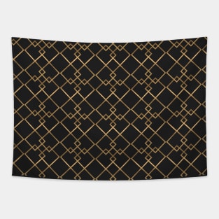 gold chain pattern Tapestry